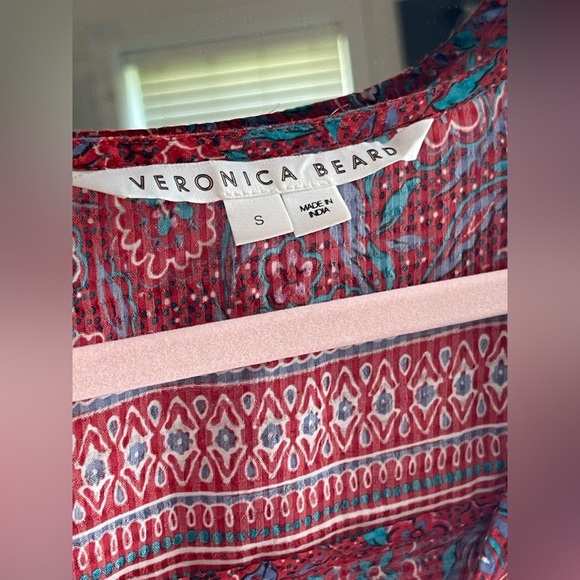 Veronica Beard Lorraine Flutter-Sleeve Mini Dress - Picture 4 of 11